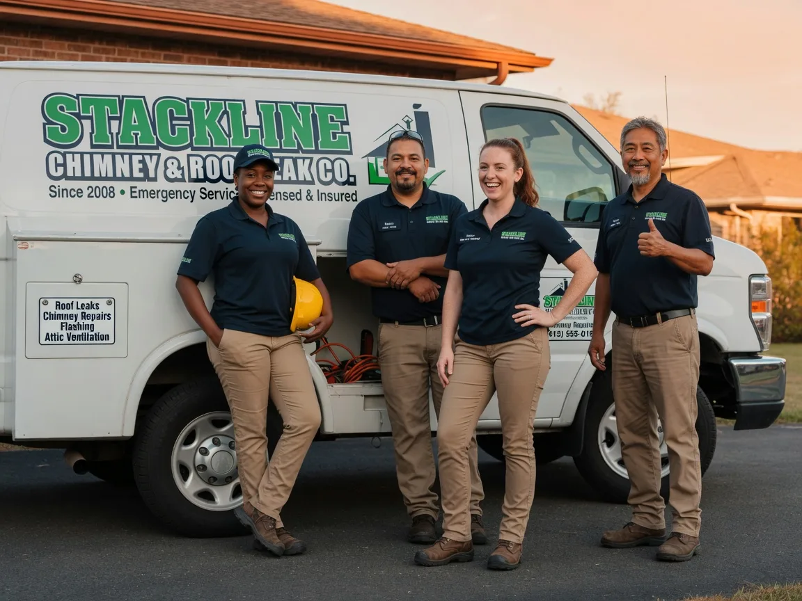 Chimney flashing repair company in Mapleton, ND